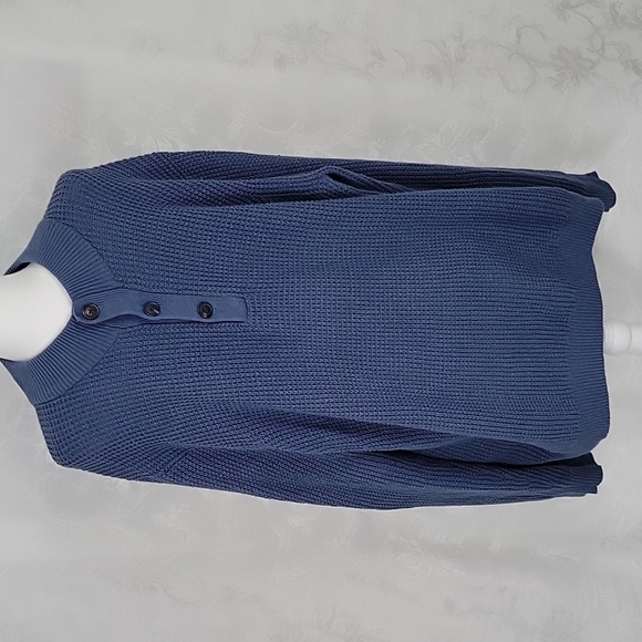 Croft & Barrow  Men's Dress/Casual Knit Crewneck Sweater Size XXL Americana Blue - Picture 1 of 10